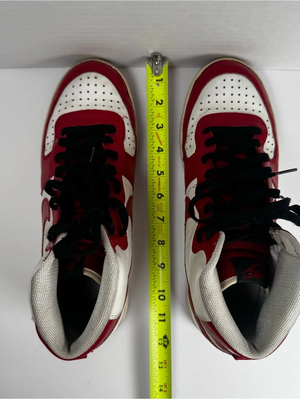 Nike Legend Mid Dunk Mens 10.5 Shoes 11/2008 Varsity Red White Black 312311-100